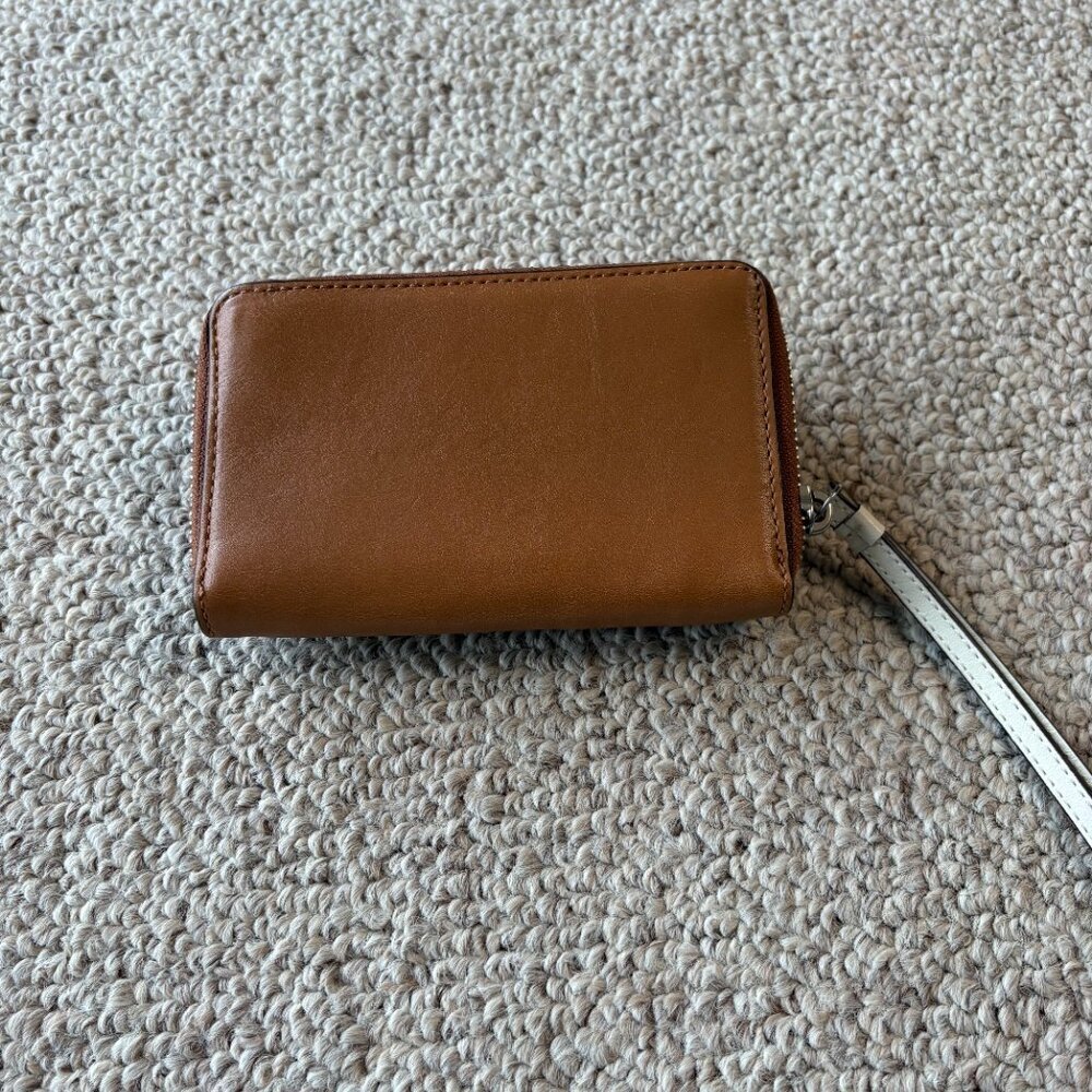 Coach Park Colorblock Leather Wristlet Wallet | Classic Preppy Old Money - Picture 6 of 15